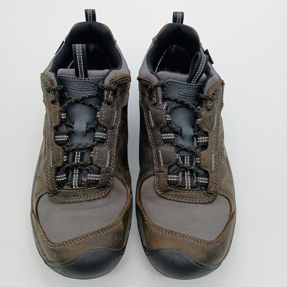 Keen Steens Waterproof‎ Hiking Shoes Mens 9 Brown Grey Leather Low Top main image 8